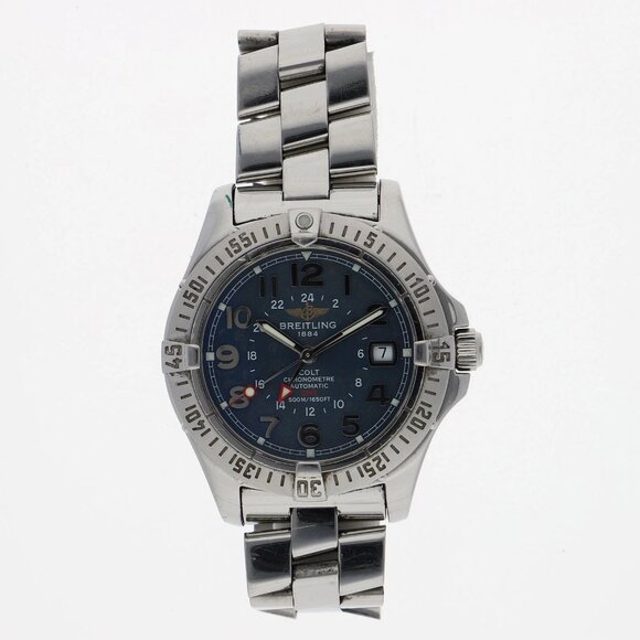BREITLING A32350 Colt Ocean blue SS AT - Picture 6 of 6